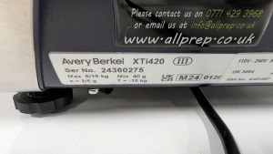 Robson Kay - Auction Date: 2026-04-16 - Category: 2024 Avery Berkel XTi Butchers Scales