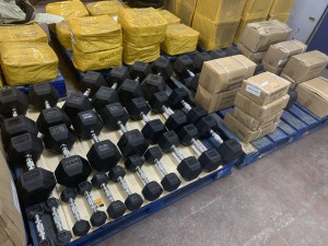 Robson Kay - Auction Date: 2022-09-06 - Category: 500 pairs of Hex Dumbbells